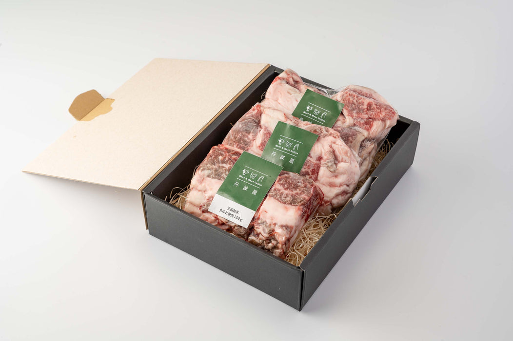 【送料無料】三田和牛カルビ焼肉750g